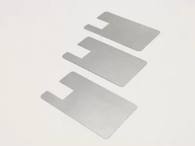 What is Tungsten alloys credit card (bank card) sheet?